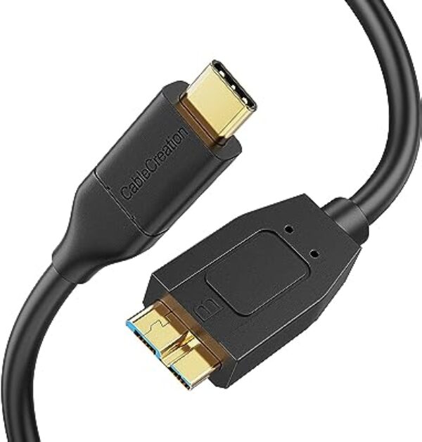 CableCreation USB C to Micro B Hard Drive Cable