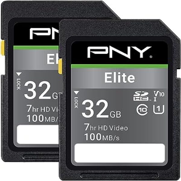 PNY 32GB Elite SDHC Flash Memory Card