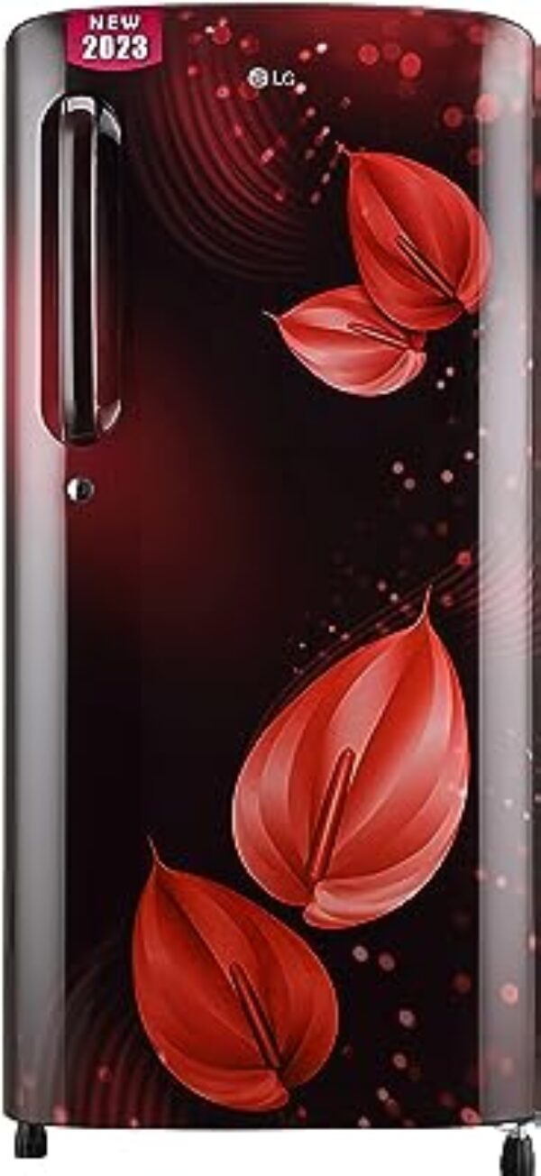LG 185L Single Door Refrigerator Scarlet Victoria