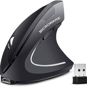 Rechargeable Wireless Vertical Ergonomic Mouse