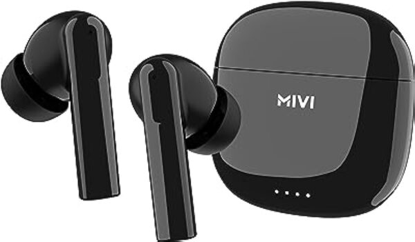 Mivi DuoPods A550 Wireless Earbuds (Black)