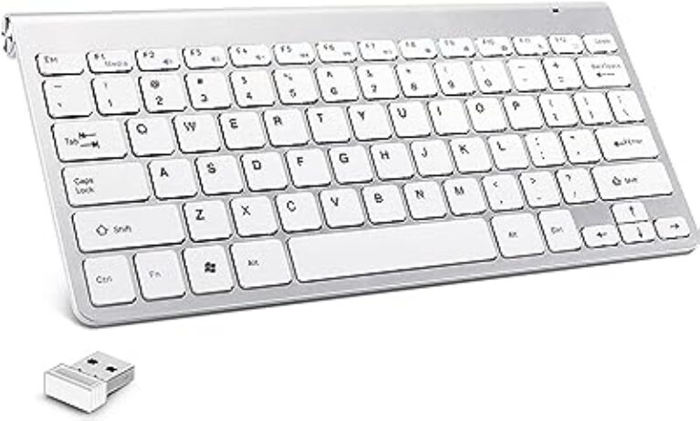 Mini Wireless Keyboard Silver