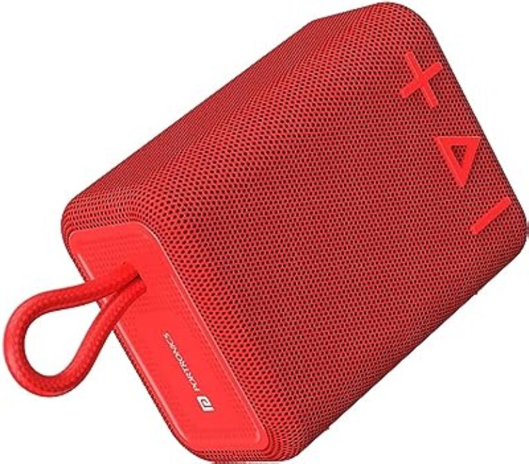 Portronics Breeze 4 Bluetooth Speaker (Red)