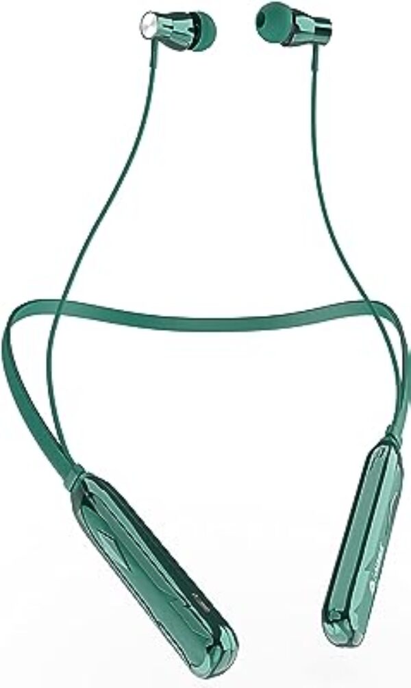 Aroma NB119 Bluetooth Neckband Headset (Green)