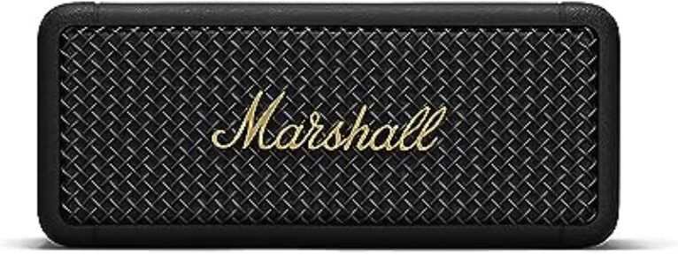 Marshall Emberton Portable Speaker (Black/Brass)