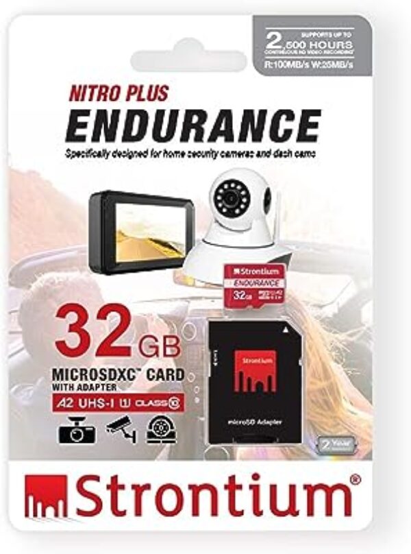 Strontium 32GB Nitro Plus Endurance A2
