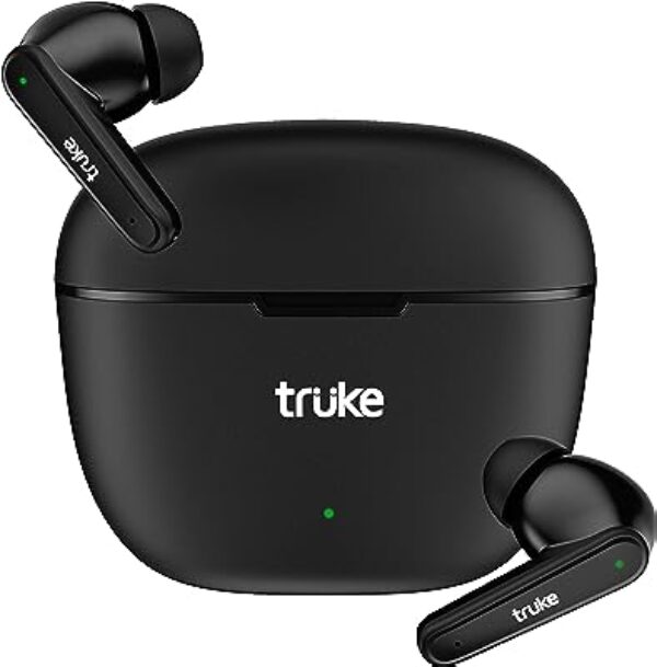 truke BTG Beta True Wireless Earbuds (Black)