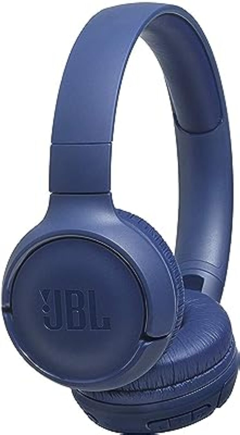Renewed JBL Tune 500BT Wireless Headphones (Blue)