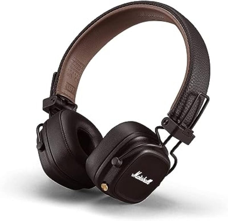Marshall Major IV Wireless Headphone Brown