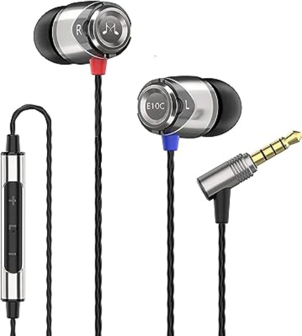 Soundmagic E10C Wired Headphones Gunmetal