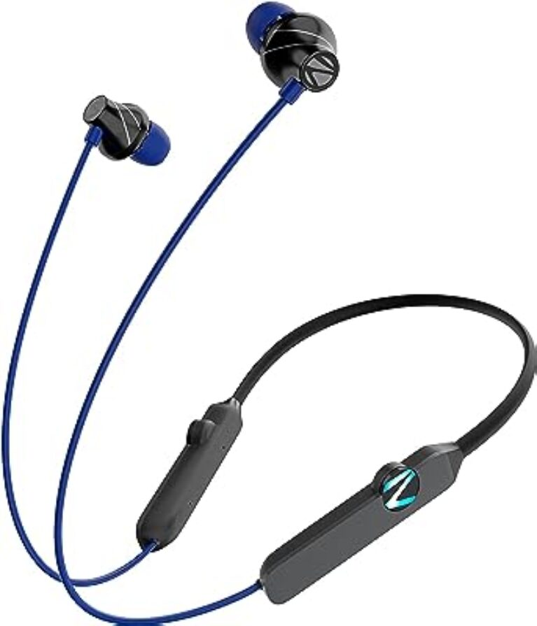 Zebronics Yoga N2 RGB Wireless Earphones (Blue)