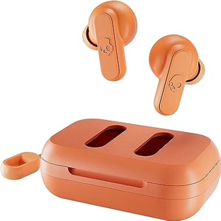 Skullcandy Dime Bluetooth Earbuds Golden Orange