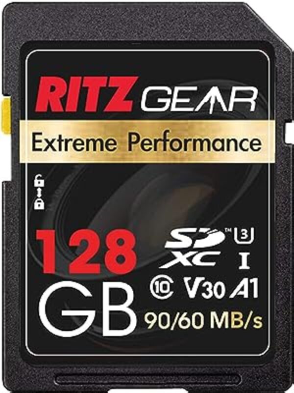 Ritz Gear SDXC 128GB Memory Card