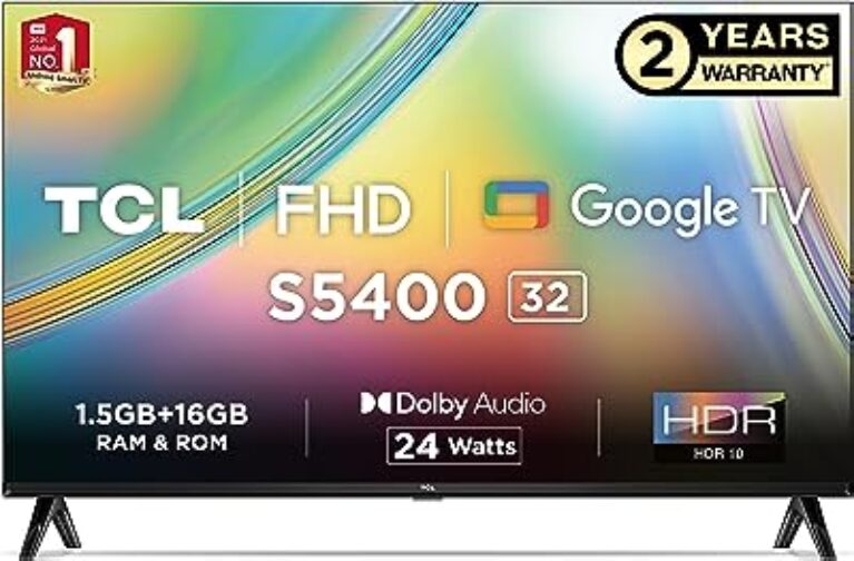 TCL 32S5400 Bezel-Less Full HD Smart LED TV