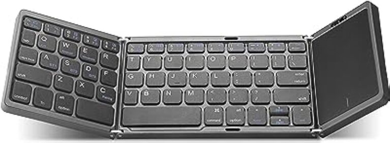 Khinda Portable Bluetooth Folding Keyboard