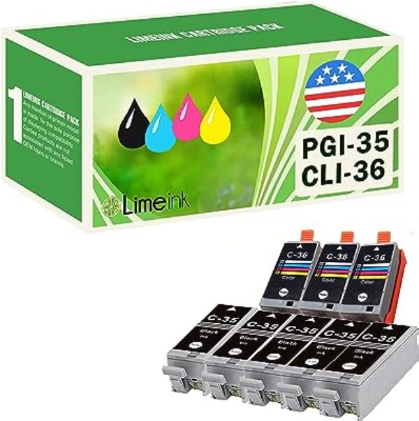 Limeink PGI-35 & CLI-36 Ink Cartridges