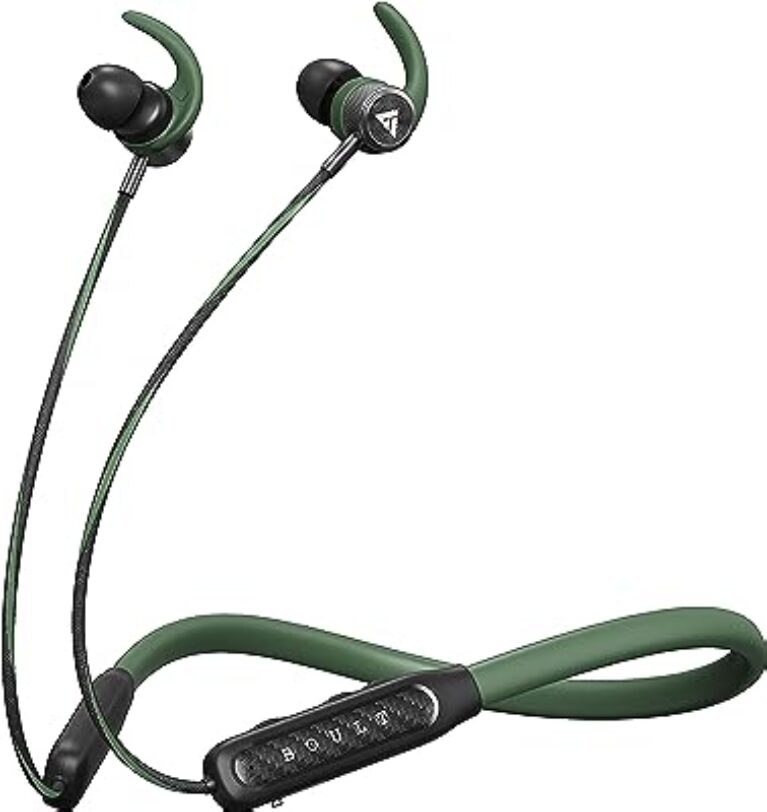 Boult RCharge Wireless Bluetooth Neckband (Green)