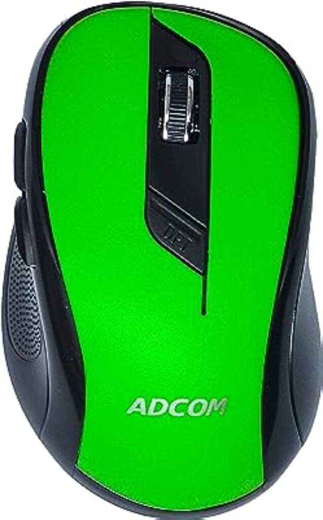 Adcom 6D Slim Wireless Optical Mouse Pre Programmed