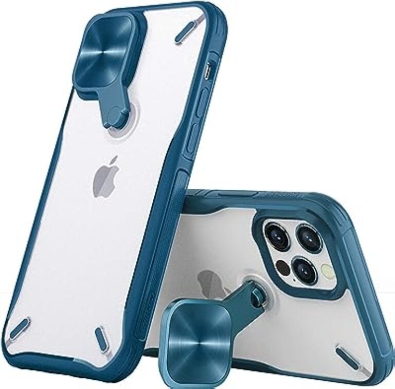 Nillkin Camshield Pro Cyclops Clear Case iPhone 12 Pro Max Blue