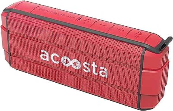 ACOOSTA BOLD 370 Bluetooth Speaker Scarlet Red