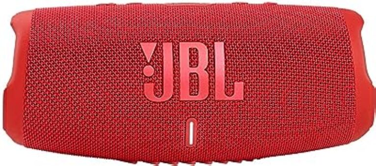 JBL CHARGE 5 Portable Bluetooth Speaker Red
