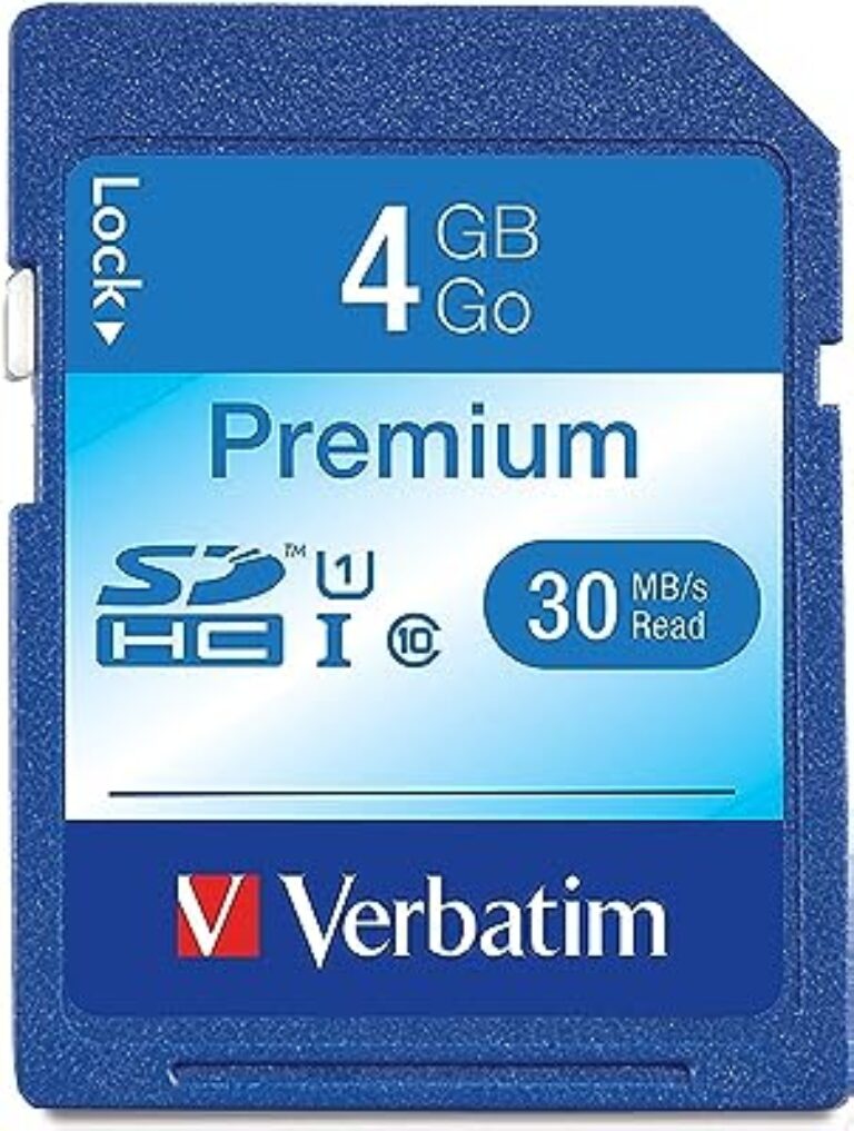 Verbatim 4GB SDHC Memory Card