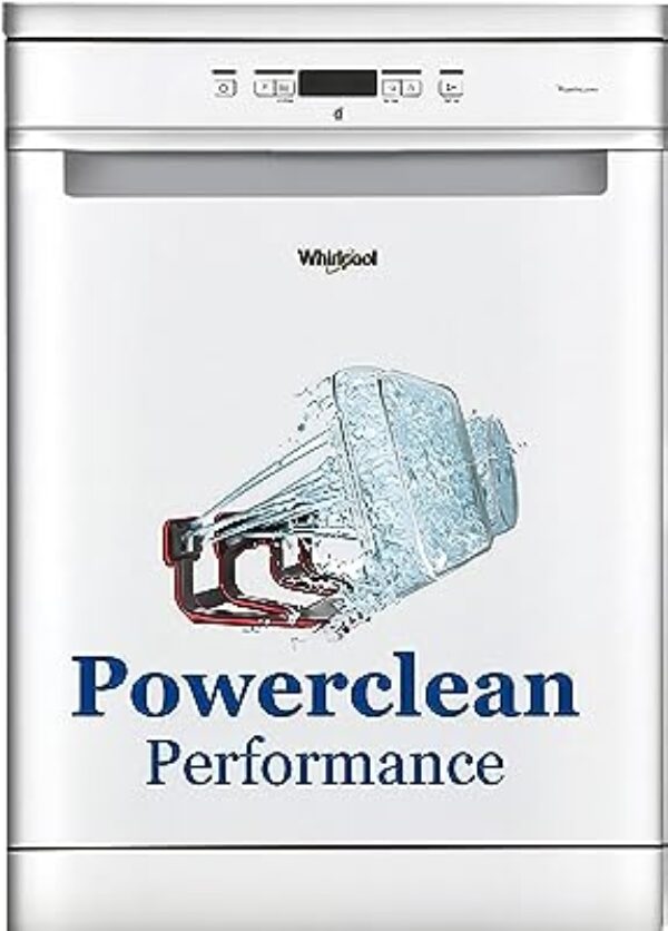 Whirlpool PowerClean Dishwasher White WFC3C24