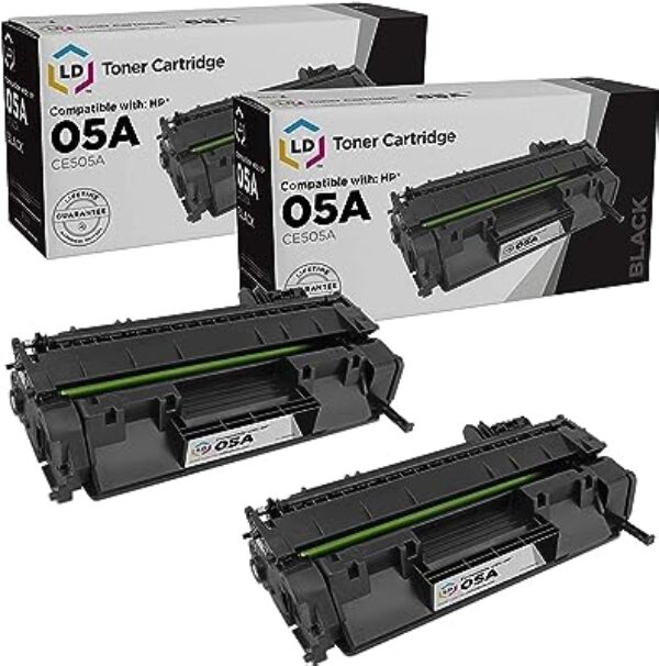 LD Compatible HP CE505A Black Toner Cartridges