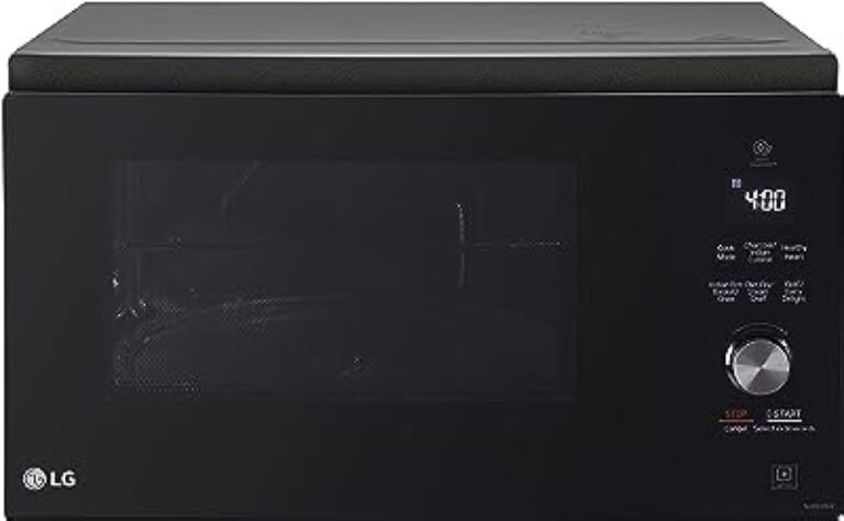 LG Charcoal Convection Microwave Oven MJEN326SF Black