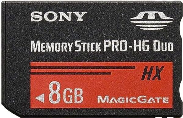 Sony 8GB PRO-HG Duo HX Memory Stick