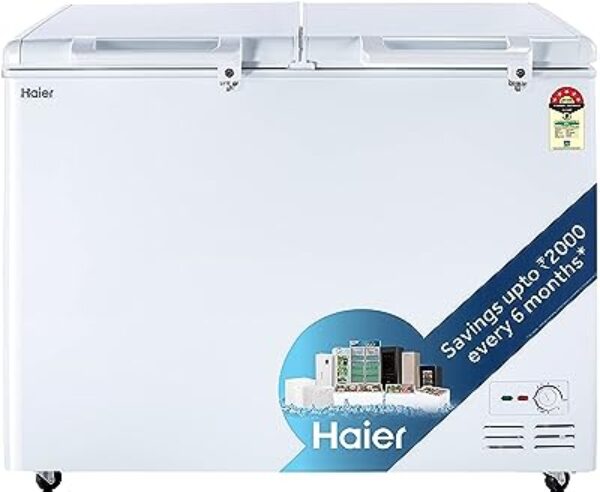 Haier HFC-350DM5 Double Door Hard Top - White