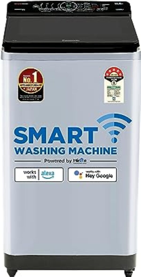 Panasonic 8 Kg Wifi Top Loading Smart Washing Machine NA-F80V10LRB