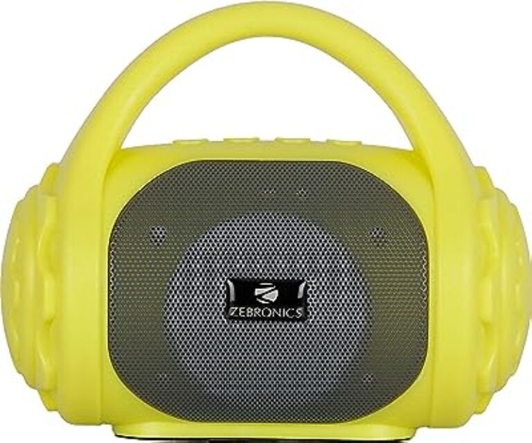 ZEBRONICS Zeb-County Portable Speaker (Neon Yellow)