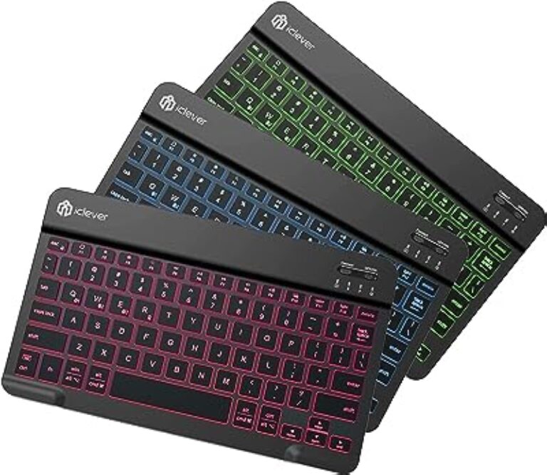 iClever BK04 Wireless Keyboard 7-Colors