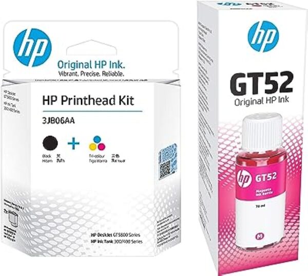 HP GT5810/GT5820 Printhead Combo (Black/Tri Color)