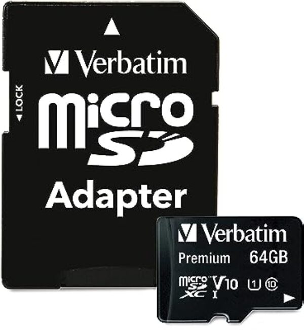 Verbatim 64GB microSDXC Memory Card