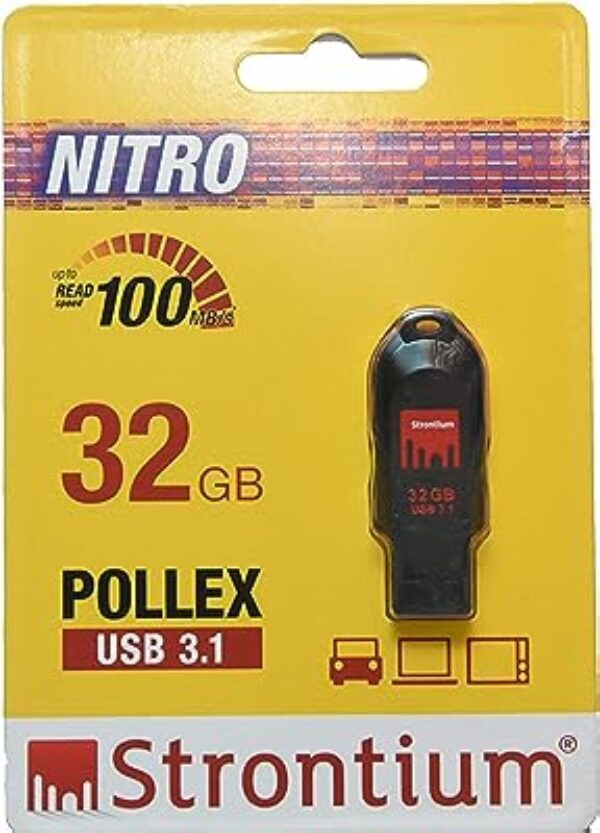 Strontium Pollex USB 3.1 32GB Black