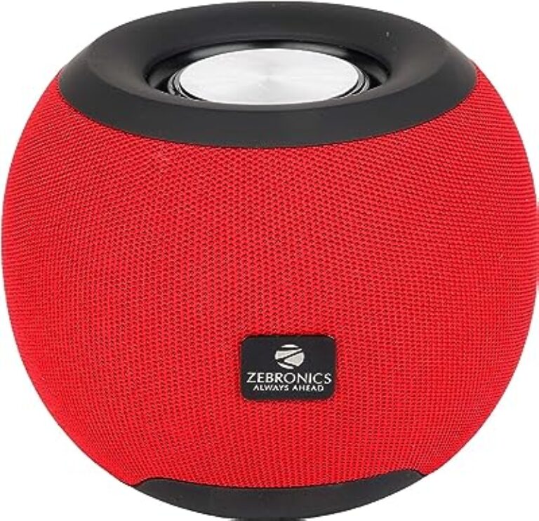 Zebronics Zeb-Bellow 40 Portable Speaker (Red)
