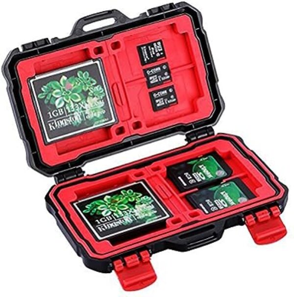 HANUMEX® Water-Resistant CF Micro SD Card Case