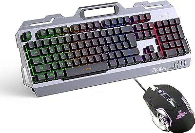 Coconut Magma Gaming Keyboard and Mouse Combo