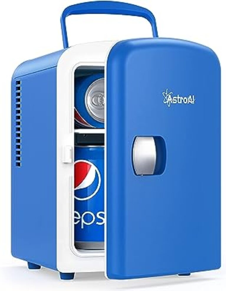 AstroAI 4L Mini Refrigerator Blue