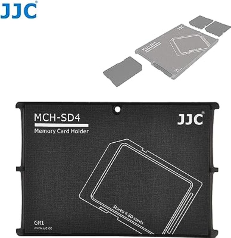 Fotasy MCH-SD4GR Black Memory Card Holder