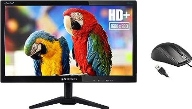 Zebronics 19.5" HD Monitor with Anti Glare