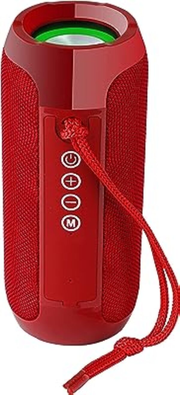 ZEBRONICS Zeb-Action Wireless Speaker (Red)