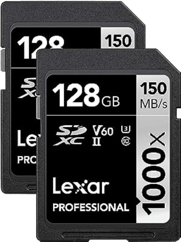 Lexar 1000x 128GB SDXC UHS-II Card