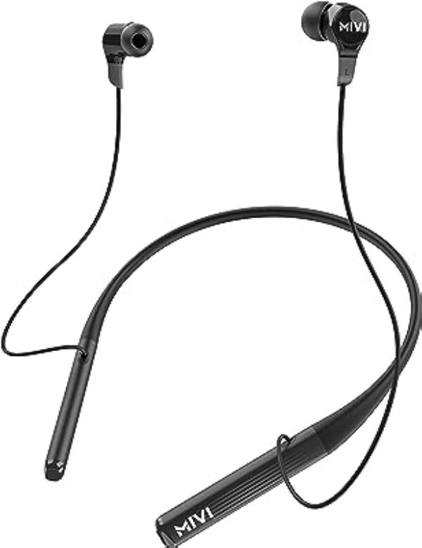Mivi Collar 2B Bluetooth Earphones (Black)