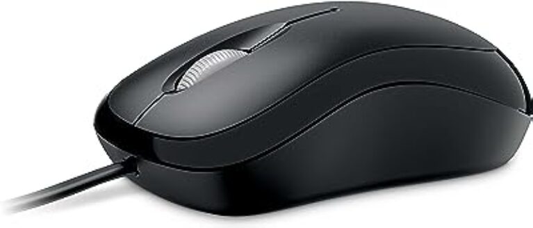 Microsoft Wired Optical Mouse Black P58-00061