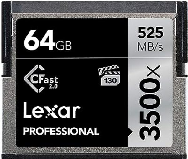 Lexar 3500x 64GB CFast 2.0 Card