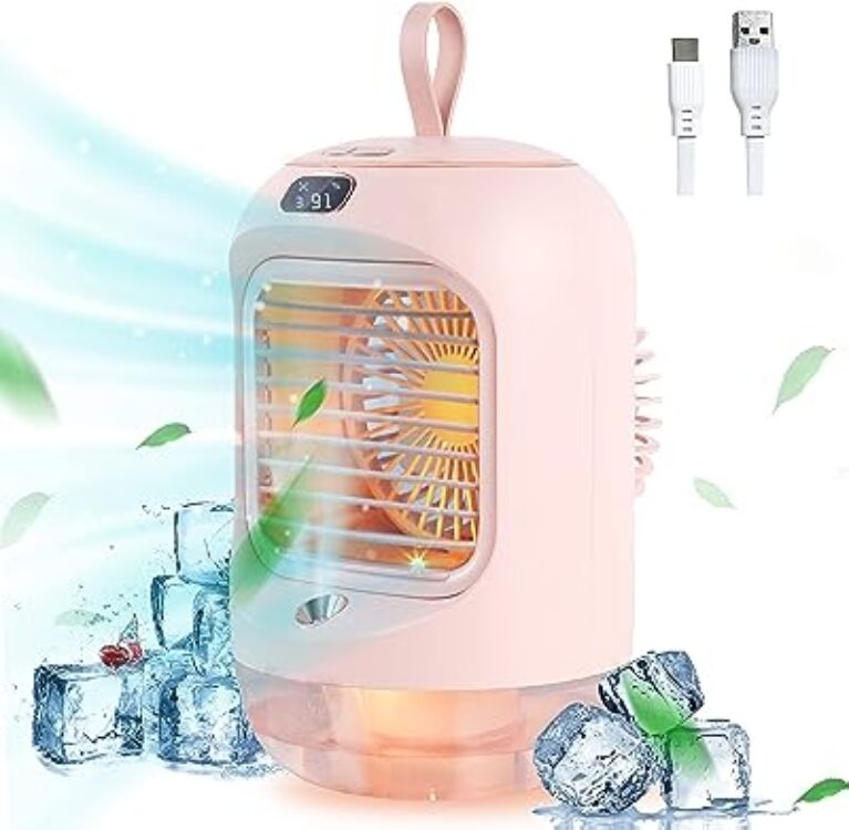 Portable Air Conditioner 3-in-1 Pink