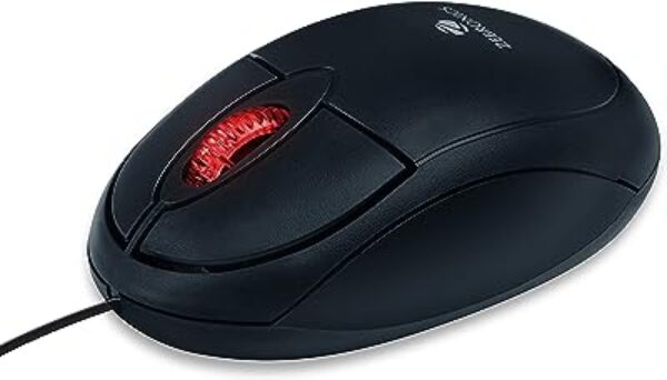 Zebronics Zeb-Rise USB Optical Mouse (Black)